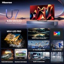 Hisense 65-inch True 4K UHD LED Matrix Frameless Android Based Smart TV | 65A7200F