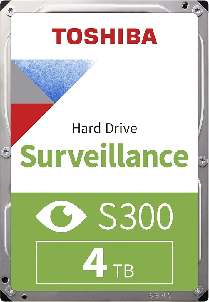 Toshiba S300 4TB Surveillance Hard Drive | HDKPB08Z0A01S
