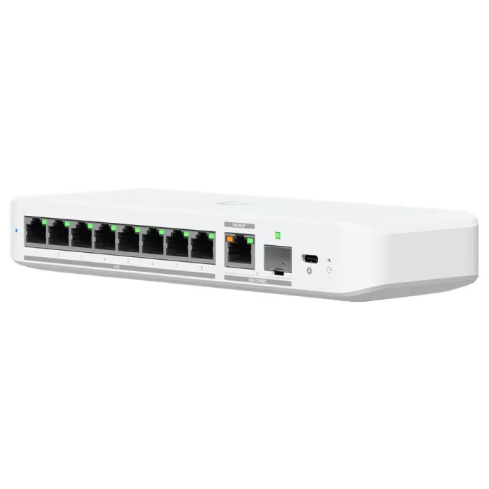 Ubiquiti UniFi Flex 2.5G 8 Port 2.5G with 10G Combo Uplink | USW-Flex-2.5G-8