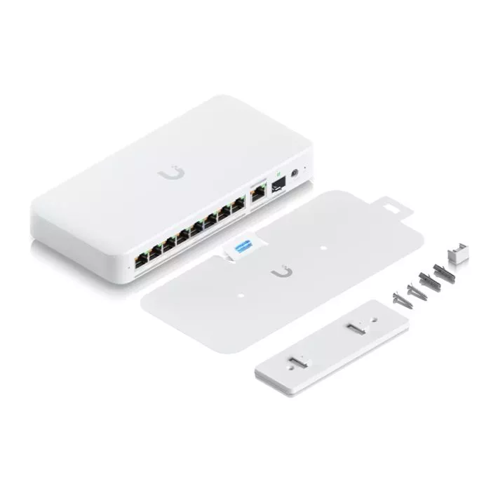 Ubiquiti UniFi Flex 2.5G PoE 8 Port PoE with 10G Combo Uplink | USW-Flex-2.5G-8-PoE