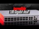 MikroTik Cloud Router Switch 16 Port QSFP28 4xSFP28 2x10Gbps | CRS520-4XS-16XQ-RM