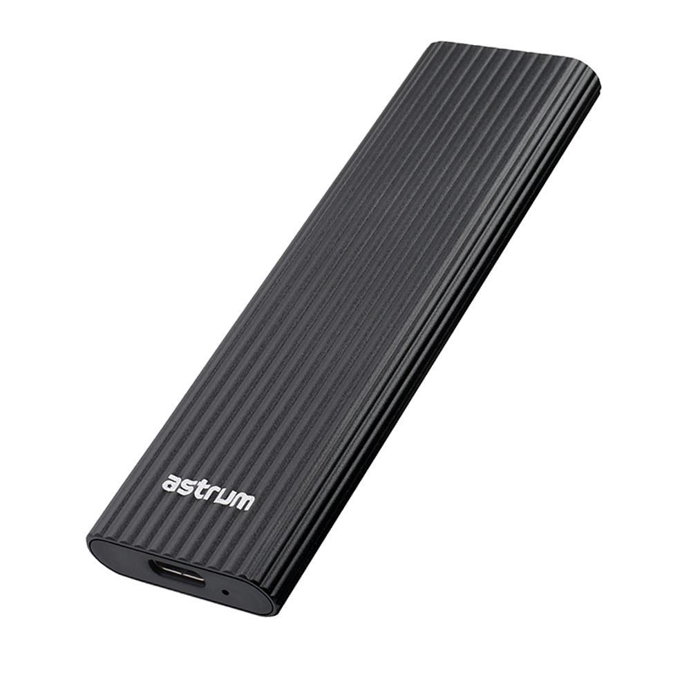 Astrum EN100 M.2 NGFF SATA SSD Enclosure – USB 3.0 Type-C External Adapter