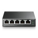 TP-Link TL-SG1005P 5-Port Gigabit Desktop Switch with 4-Port PoE+ (65W) - Compact Power Over Ethernet Solution
