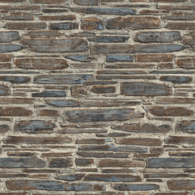 Silkhouse Casa Mila - Westminster Wallpaper in Blue Chip