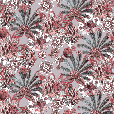 Silkhouse Alejandria Blossom Botanical Fabric 280cm