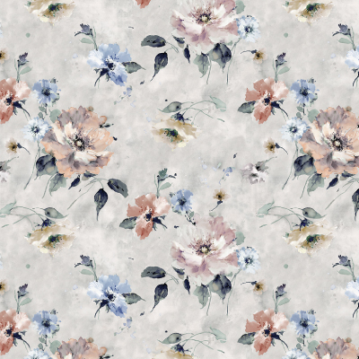 Silkhouse Chelsea Autumn Botanical Fabric 280cm