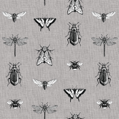 Silkhouse Melora Fossil Insect Fabric 280cm