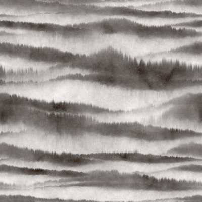 Silkhouse Yukon Mist Scenic Stripe Fabric 280cm