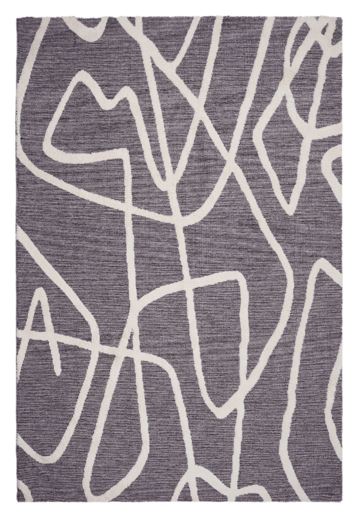 Silkhouse Sketchy Slate Rug 155×225