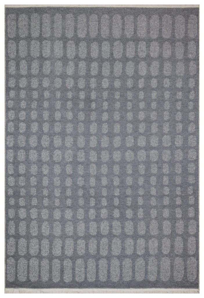 Cobblestone Cement Stripe Rug Silkhouse 160×220