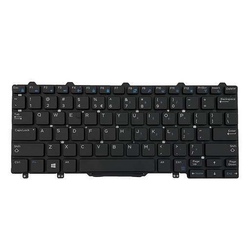 Astrum Replacement Laptop Keyboard for Dell Latitude E7450 with Pointer – Black US