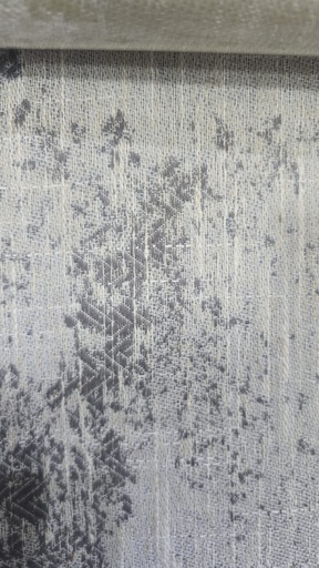 River Fabric Caviar Ash Curtain Fabric 280cm