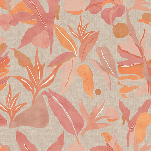 St Tropez Outdoor Lazing at the Lily Mimosa Printed Acrylic Fabric (145cm Wide)